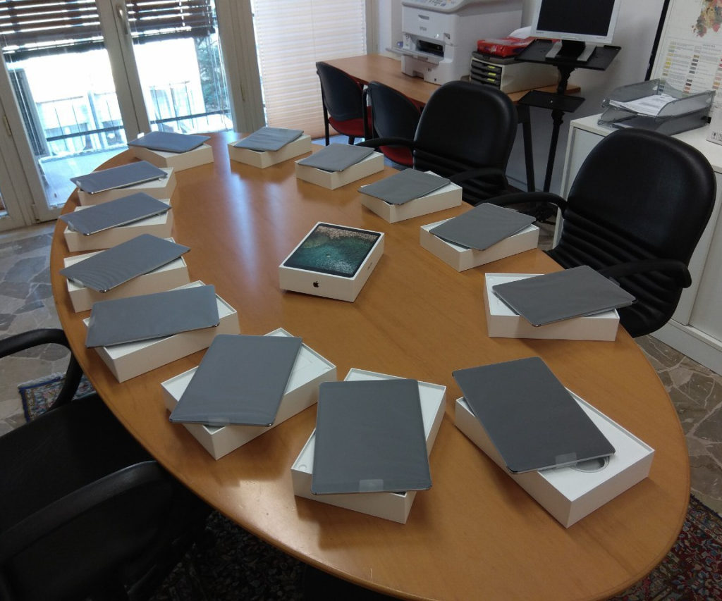 Preparazione e configurazione iPad pro