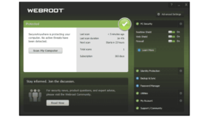 installazione antivirus webroot pc