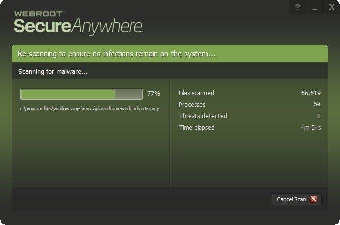 Installazione antivirus webroot pc